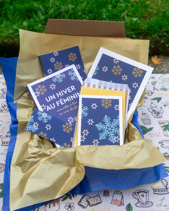 Box Hiver au féminin - papeterie