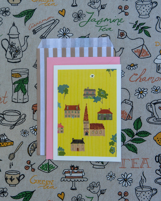 Carte 2 volets - Miss Buncle