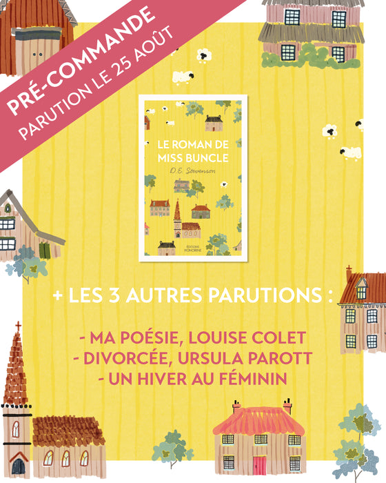 Les 4 premiers titres Honorine - édition limitée